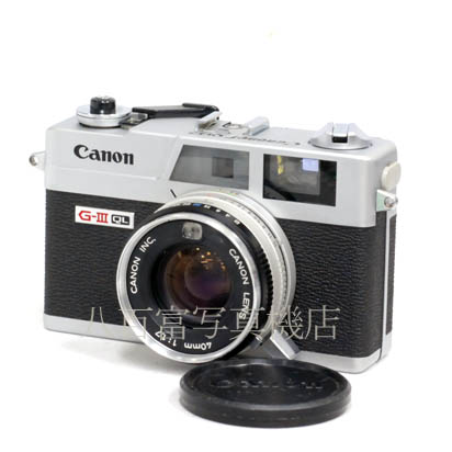【中古】 キヤノン Canonet QL17 G-III シルバー　Canon キャノネット 中古フイルムカメラ 42585