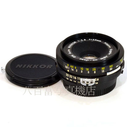 【中古】 ニコン GN Auto Ai改 Nikkor 45mm F2.8 初期 9枚絞り型 Nikon ニッコール 中古交換レンズ 42617