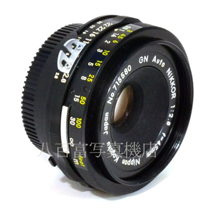 【中古】 ニコン GN Auto Ai改 Nikkor 45mm F2.8 初期 9枚絞り型 Nikon ニッコール 中古交換レンズ 42617