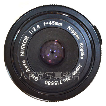 【中古】 ニコン GN Auto Ai改 Nikkor 45mm F2.8 初期 9枚絞り型 Nikon ニッコール 中古交換レンズ 42617