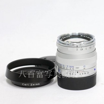 【中古】 ツアイス  プラナー T* 50mm F2 ZM  シルバー ライカMマウント ZEISS　 Planar  中古レンズ  36827