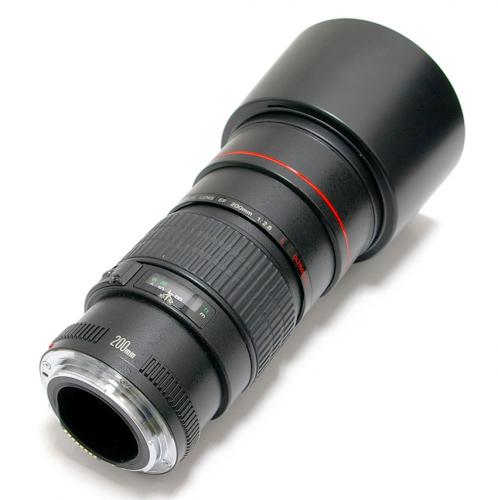 中古 キャノン EF 200mm F2.8L USM 延長フード付 Canon