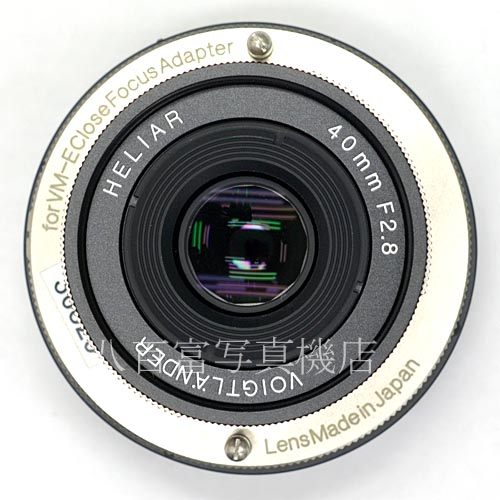 【中古】 フォクトレンダー  ヘリアー 40mm F2.8 for VM-E Close Focus Adapter Voigtlander  HELIAR 中古レンズ 36829