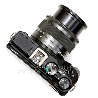 【中古】 キヤノン EOS M3 EF-M 15-45mmセット ブラック Canon 中古デジタルカメラ 42644