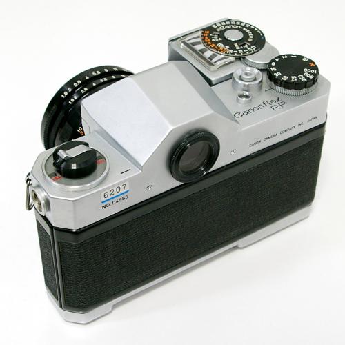 中古 キャノン CanonFlex RP シルバー メーター付 50mm F1.8 レンズセット Canon