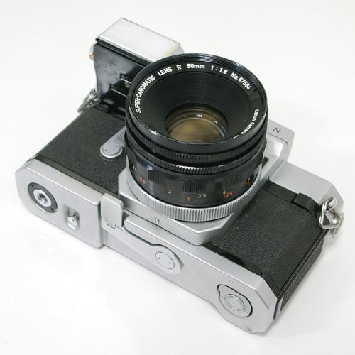 中古 キャノン CanonFlex RP シルバー メーター付 50mm F1.8 レンズセット Canon