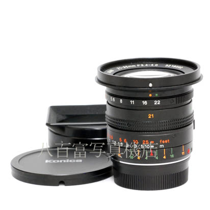 【中古】 コニカ M-ヘキサノン デュアルレンズ 21-35mm F3.4-4 ライカMマウント Konica M-HEXANON DUAL LENS 中古交換レンズ 38302