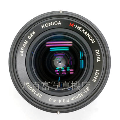 【中古】 コニカ M-ヘキサノン デュアルレンズ 21-35mm F3.4-4 ライカMマウント Konica M-HEXANON DUAL LENS 中古交換レンズ 38302