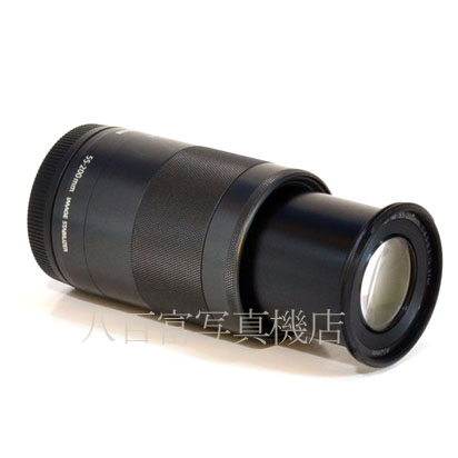 【中古】 キヤノン EF-M 55-200mm F4.5-6.3 IS STM ブラック Canon 中古交換レンズ 42639