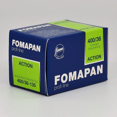 フォマパン　Fomapan400 Action 135 36枚撮り　[白黒フィルム]