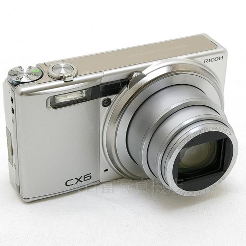 中古 リコー CX6 シルバー RICOH 【中古デジタルカメラ】 09401