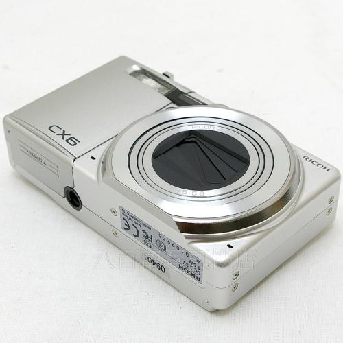 中古 リコー CX6 シルバー RICOH 【中古デジタルカメラ】 09401