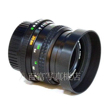 【中古】 ミノルタ MD ROKKOR 35mm F2.8 後期型 minolta ロッコール 中古交換レンズ 42682