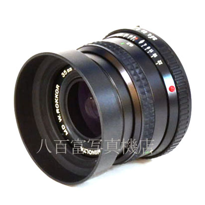 【中古】 ミノルタ MD ROKKOR 35mm F2.8 後期型 minolta ロッコール 中古交換レンズ 42682