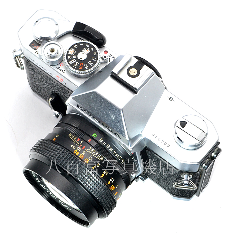 【中古】 コニカ　オートレフレックス New T3 シルバー 50mm F1.4 セット KONICA AUTOREFLEX  中古フイルムカメラ  48890