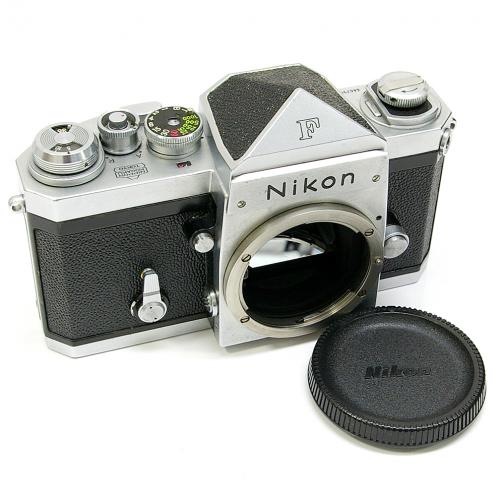 中古 ニコン F アイレベル シルバー ボディ 日本光学 Nikon 【中古カメラ】 03145