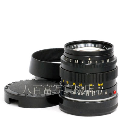 【中古】 ライカ ライツ ズミルックス 50mm F1.4 ブラック ライカMマウント Leica Leitz SUMMILUX  中古交換レンズ 42649