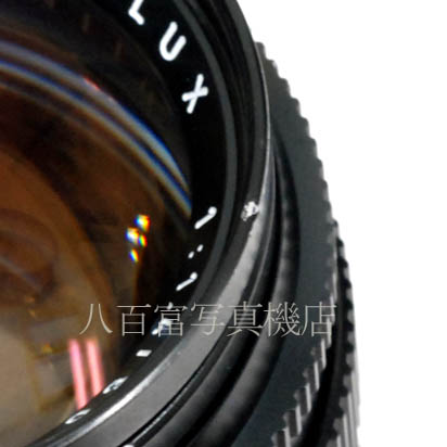 【中古】 ライカ ライツ ズミルックス 50mm F1.4 ブラック ライカMマウント Leica Leitz SUMMILUX  中古交換レンズ 42649