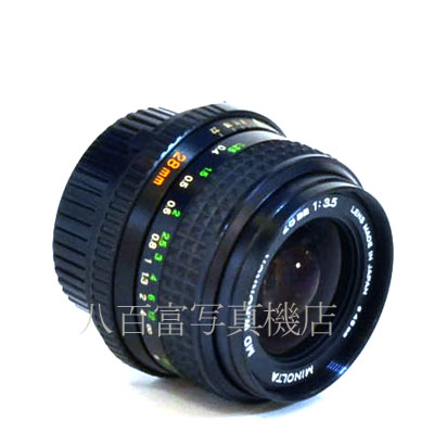 【中古】 ミノルタ MD ROKKOR 28mm F3.5 後期型 minolta ロッコール 中古交換レンズ 42680