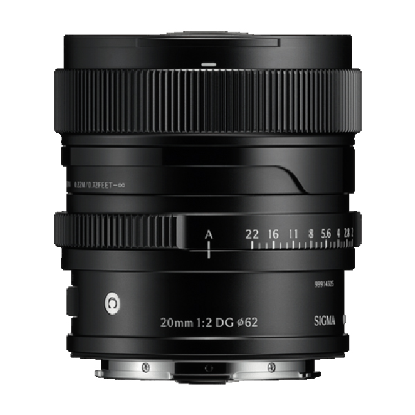 《新製品予約》 シグマ Sigma 20mm F2 DG Contemporary /  SONY-E / ブラック / 広角レンズ / 35mmフルサイズ対応 ミラーレス専用 / ソニーEマウント / SIGMA