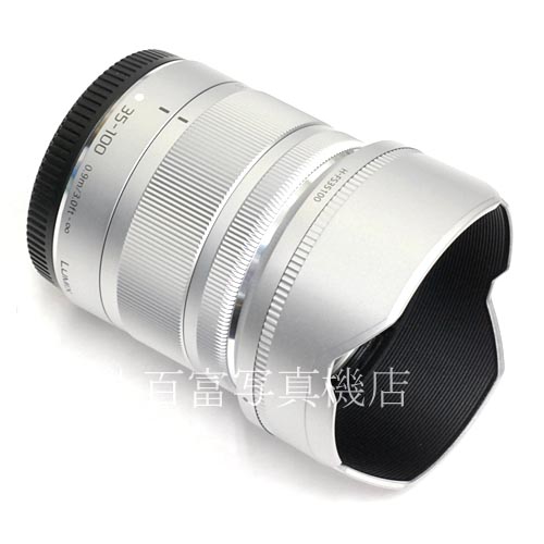 【中古】 パナソニック LUMIX G VARIO 35-100mm　F4.0-5.6 ASPH./MEGA O.I.S. シルバー H-FS35100 Panasonic 中古レンズ 36869