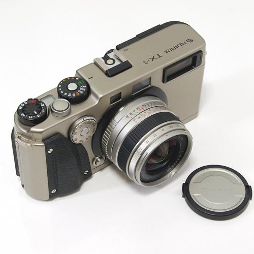 中古 フジ TX-1 45mm・90mm・ウッドグリップ・本革バッグなどセット FUJI