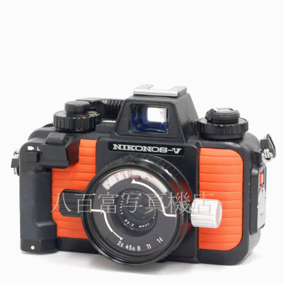 【中古】ニコン NIKONOS V オレンジ 35mm F2.5 セット Nikon / ニコノス 中古フイルムカメラ 42663