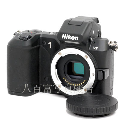 【中古】  ニコン Nikon1 V2 ボディ ブラック Nikon 中古デジタルカメラ 42705