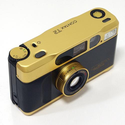 中古 CONTAX T2 ゴールド 60周年記念モデル データバック付 コンタックス