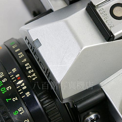 中古 ミノルタ XD シルバー 後期モデル 50mm F1.4 レンズセット minolta 【中古カメラ】 15411