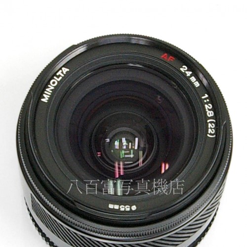 【中古】 MINOLTA/ミノルタ AF 24mm F2.8 型 中古交換レンズ 25875