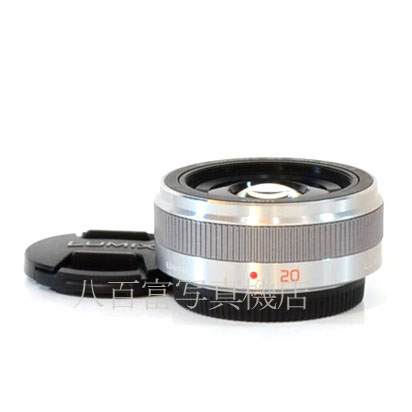 【中古】 パナソニック LUMIX G 20mm F1.7 II ASPH シルバー Panasonic 中古交換レンズ 33099