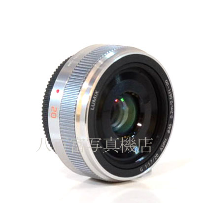 【中古】 パナソニック LUMIX G 20mm F1.7 II ASPH シルバー Panasonic 中古交換レンズ 33099