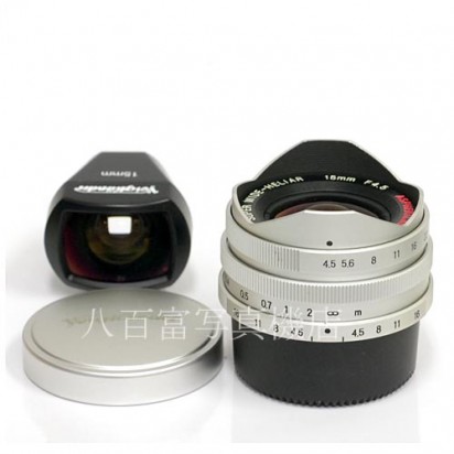 【中古】 フォクトレンダー SUPER WIDE HELIAR 15mm F4.5 シルバー ライカLマウント 中古レンズ 36964