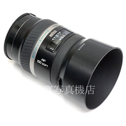 【中古】  ミノルタ AF SOFT 100mm F2.8 αシリーズ MINOLTA ソフト 中古レンズ 36865