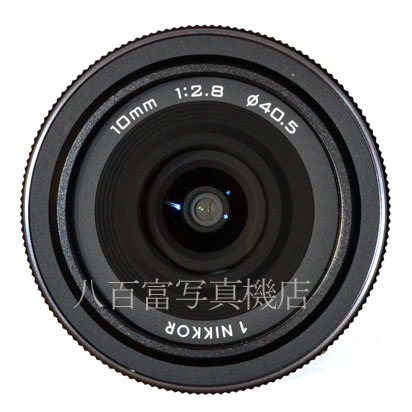 【中古】 ニコン 1 NIKKOR 10mm F2.8 ブラック　Nikon ニッコール 中古交換レンズ 42280