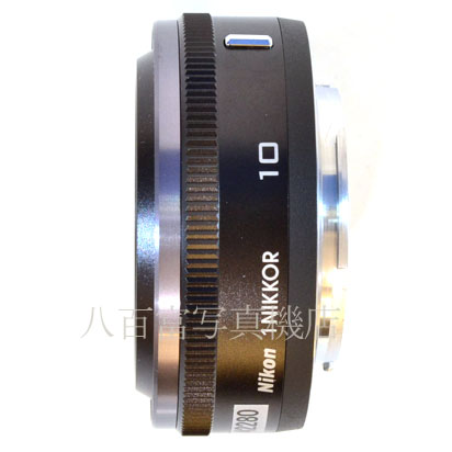 【中古】 ニコン 1 NIKKOR 10mm F2.8 ブラック　Nikon ニッコール 中古交換レンズ 42280