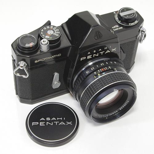 中古 アサヒペンタックス SP ブラック 55mmF1.8 レンズセット PENTAX