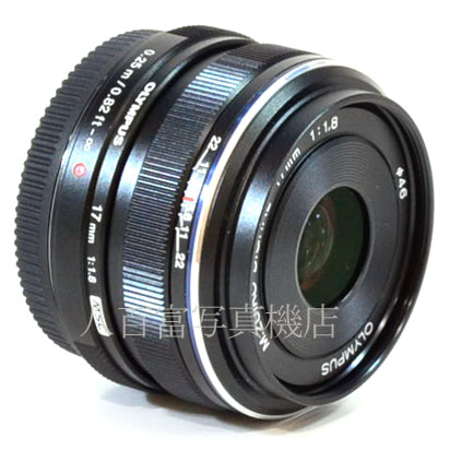 【中古】 オリンパス M.ZUIKO DIGITAL 17mm F1.8 MSC ブラック OLYMPUS 中古交換レンズ 41876