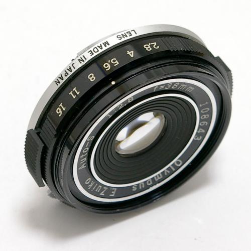 中古 オリンパス E.Zuiko 38mm F2.8 ペンF/FT/FVシリーズ用 OLYMPUS