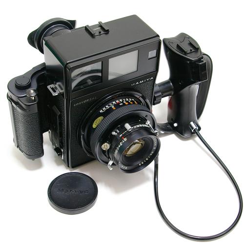 中古 マミヤ ユニバーサルプレス ブラック 100mm F3.5 セット Mamiya UNIVERSAL Press 【中古カメラ】