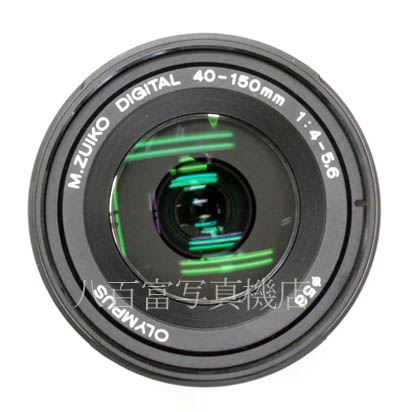 【中古】 オリンパス M.ZUIKO DIGITAL ED 40-150mm F4-5.6 R マイクロフォーサーズ用 ブラック OLYMPUS M.ズイコー 中古交換レンズ 42693