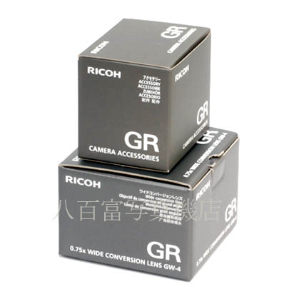 【中古】 リコー GW-4 GA-1 セット RICOH GR III 用 ワイドコンバージョンレンズ RICOH 中古アクセサリー 42622