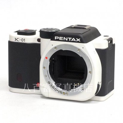 【中古】  ペンタックス K-01 ボディ ホワイト PENTAX 中古カメラ 36913