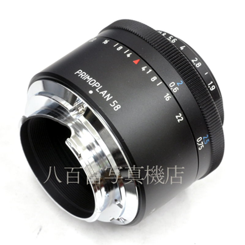 【中古】 メイヤーオプテック プリモプラン 58mm F1.9 ブラック ライカMマウント用 Meyer Optik Görlitz PRIMOPLAN 中古交換レンズ 47739