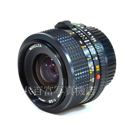 【中古】 ミノルタ New MD 28mm F2.8 MINOLTA 中古交換レンズ 40945