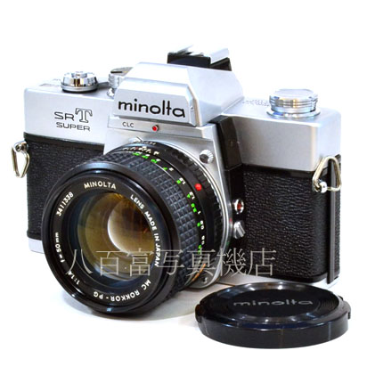 【中古】 ミノルタ SRT SUPER シルバー 50mm F1.4 セット minolta 中古フイルムカメラ 42597