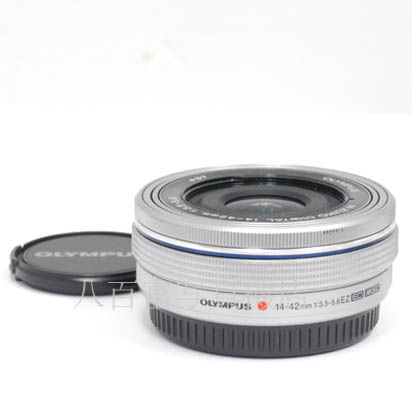 【中古】 オリンパス M ズイコー デジタル ED 14-42mm F3.5-5.6 EZ シルバー OLYMPUS  M.ZUIKO DIGITAL 中古交換レンズ 42790