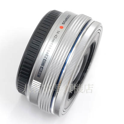 【中古】 オリンパス M ズイコー デジタル ED 14-42mm F3.5-5.6 EZ シルバー OLYMPUS  M.ZUIKO DIGITAL 中古交換レンズ 42790