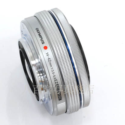 【中古】 オリンパス M ズイコー デジタル ED 14-42mm F3.5-5.6 EZ シルバー OLYMPUS  M.ZUIKO DIGITAL 中古交換レンズ 42790